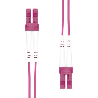 Garbot B-01-50405 InfiniBand/fibre optic cable 0.5 m LC Violet