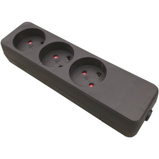Garbot Z66000109-PA01 power extension 3 AC outlet(s) Indoor Black