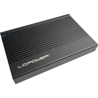 LC-Power LC-25U3-C storage drive enclosure HDD/SSD enclosure Black 2.5