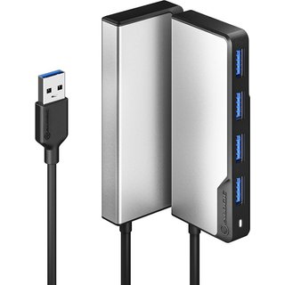 ALOGIC USB-A Fusion SWIFT 4-in-1 USB 3.2 Gen 1 (3.1 Gen 1) Type-A 5000 Mbit/s Grey