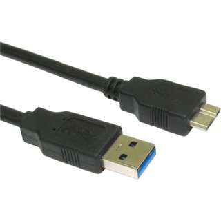 Cables Direct USB3-MICROB USB cable 2 m USB 3.2 Gen 1 (3.1 Gen 1) USB