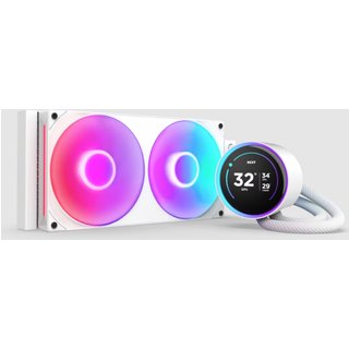 NZXT Kraken Elite 280 RGB Processor All-in-one liquid cooler 14 cm Whi