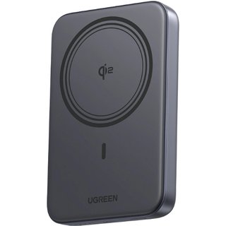 Ugreen 10000mAh Magnetic Wireless Power Bank - Grey Wireless charging