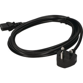 2-Power PWR0002C power cable Black 3 m Power plug type G C13 coupler