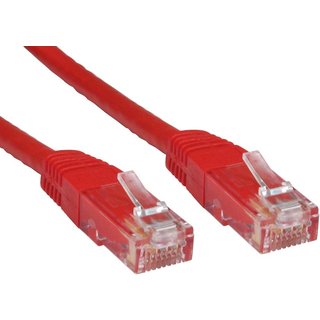 Cables Direct ERT-610R. Cable length: 10 m Cable standard: Cat6 Cable shielding: U/UTP (UTP) Connector 1: RJ-45 Connector 2: RJ-45 Product colour: Red