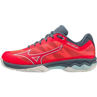 Tênis de Tennis Feminino Mizuno Wave Exceed Light All Court 36 Vermelho