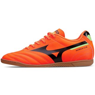 Chuteira Futsal Masculina Mizuno Morelia Club IN 38 Laranja