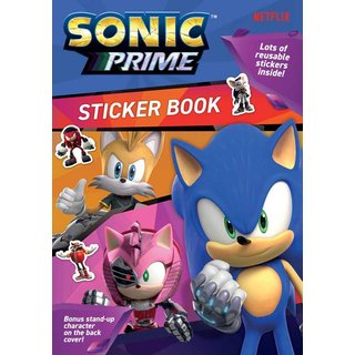 Sonic Prime Sticker Book