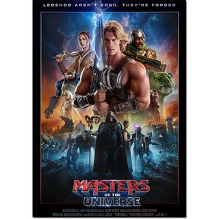 Masters of the Universe - He-man Movie Poster | Official Wall Art A4 or A3 Size