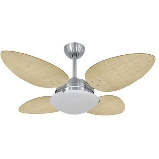 Ventilador de Teto Volare Platinum Pétalo Palmae 127V