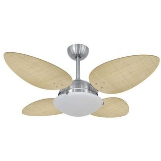 Ventilador de Teto Volare Platinum Pétalo Palmae 220V