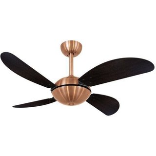 Ventilador de Teto Volare Cobre Office Fly 127V Tabaco