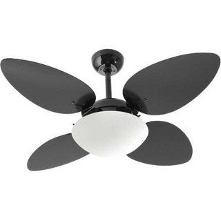 Ventilador de Teto Volare Nero Vr42 Pétalo/4 127V