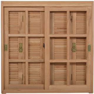Janela Pantográfica Quadriculada Je121 Esel 100x120x14cm