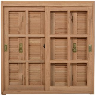 Janela Pantográfica Quadriculada Je121 Esel 100x150x14cm