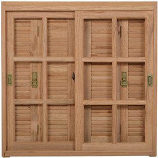 Janela Pantográfica Quadriculada Je121 Esel 100x200x14cm
