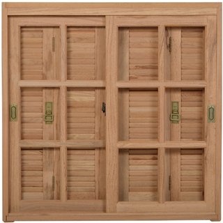 Janela Pantográfica Quadriculada Je121 Esel 120x200x14cm