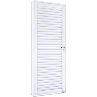 Porta de Aço Laminada 215x76cm Facilita Lucasa
