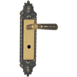 Fechadura para Banheiro Espelho Aço 40mm Mgm Colonial