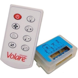 Controle Remoto para Ventilador de Teto Volare 127V Volare