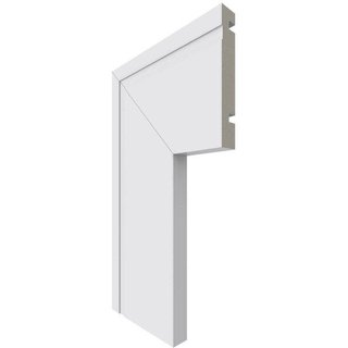 Guarnição 16mmx10cm Moderna 457 Barra 2,40m Santa Luzia