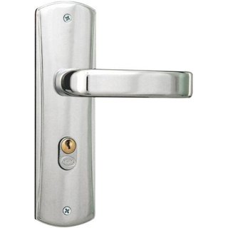 Fechadura para Porta de Entrada Externa com Espelho Firenze 40mm MGM