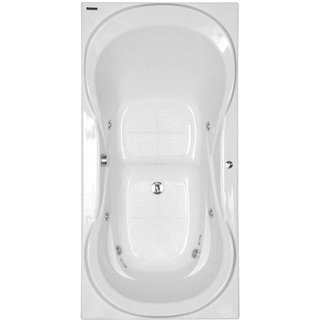 Banheira Hidromassagem Astra Due Luxo 180cmx90cmx44cm - 04 Jatos Branco Gel-Coat P4 Sem Aquecedor