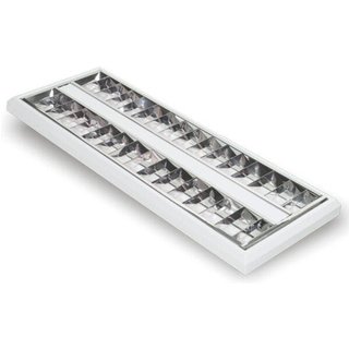 Luminária Completa de Sobrepor Taschibra TD 60 - 2x14W T5 4000K Bivolt