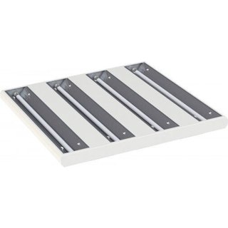Luminária de Sobrepor Taschibra sem Aleta TD 60 - 4x14W 6400K