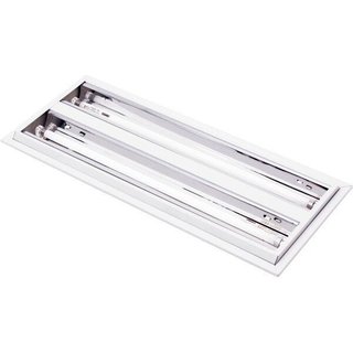 Luminária Completa de Embutir Taschibra sem Aleta TD 60 - 2x28W T5 6400K Bivolt