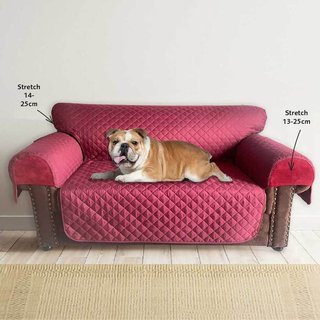 Fitted Sofa Protector Brown-Armchair