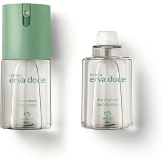 Kit Desodorante Corporal Erva Doce com Refil 2 un de 100 ml
