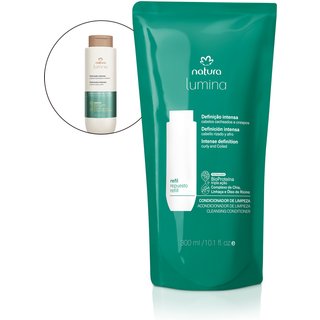 Refil Condicionador de Limpeza para Cabelos Cacheados e Crespos Lumina 300 ml