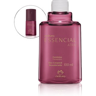 Refil Desodorante Corporal Essencial Atrai Feminino 100 ml
