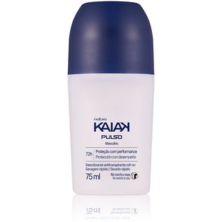 Desodorante Antitranspirante Roll-on Kaiak Pulso Masculino 75 ml