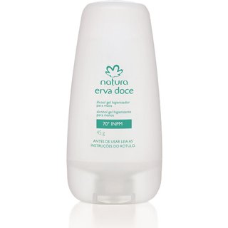 Álcool Gel Antisséptico para as Mãos Erva Doce 70 INPM 45g