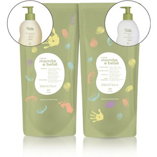 Kit Refis Shampoo e Condicionador Mamãe e Bebê (2 produtos)