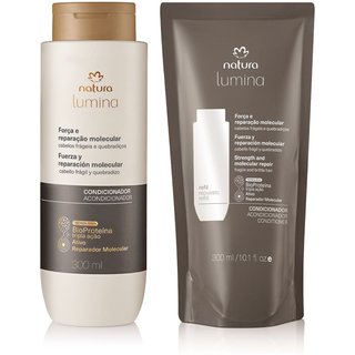Kit Condicionador Lumina Força e Reparação Molecular com Refil