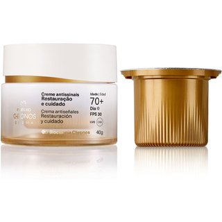 Kit Creme Antissinais 70+ Dia Chronos Derma com Refil