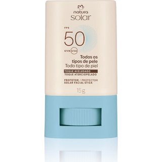 Protetor Solar Facial Stick FPS 50 Natura Solar 15 g