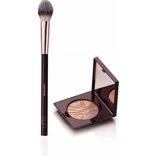 Kit Una Iluminador Marmorizado e Pincel