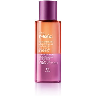 Óleo Bifásico Corporal Tododia Ameixa e Flor de Baunilha 120 ml