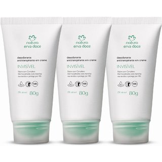 Kit Desodorante Antitranspirante em Creme Erva Doce (3 unidades)