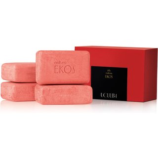 Sabonete em Barra Puro Vegetal Cremoso Ekos Ucuuba 4 un de 100 g
