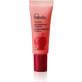 Gloss Labial Tododia Maçã Caramelada e Baunilha 10 ml