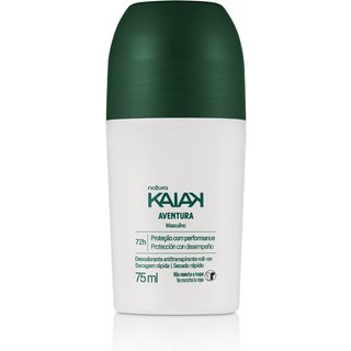 Desodorante Antitranspirante Roll-on Kaiak Aventura Masculino 75 ml