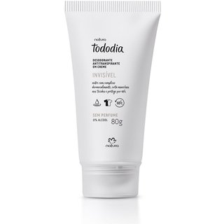 Desodorante Antitranspirante em Creme Tododia Sem Perfume 80 g