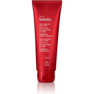 Desodorante Hidratante Corporal Iluminador Tododia Framboesa e Pimenta Vermelha 125 ml