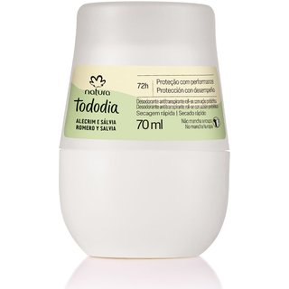 Desodorante Antitranspirante Roll-on Tododia Alecrim e Sálvia 70 ml