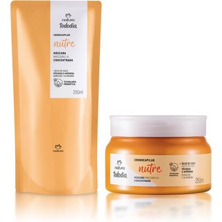 Kit Máscara Nutrição e Reparação Profunda Lumina com Refil 2 un de 250 ml